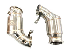 Kies-Motorsports Mastery of Art and Design MAD BMW F90 M5 F92 M8 Primary Catted Downpipes S63R (No Heat Shield)