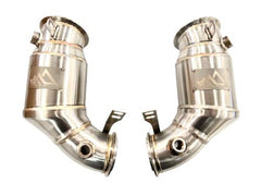 Kies-Motorsports Mastery of Art and Design MAD BMW F90 M5 F92 M8 Primary Catted Downpipes S63R (No Heat Shield)