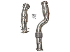 Kies-Motorsports Mastery of Art and Design MAD BMW S58 CATTED DOWNPIPES M2 M3 M4 G80 G82 G83 G87 W/ FLEX SECTION