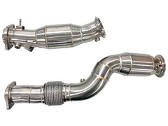 Kies-Motorsports Mastery of Art and Design MAD BMW S58 CATTED DOWNPIPES M2 M3 M4 G80 G82 G83 G87 W/ FLEX SECTION