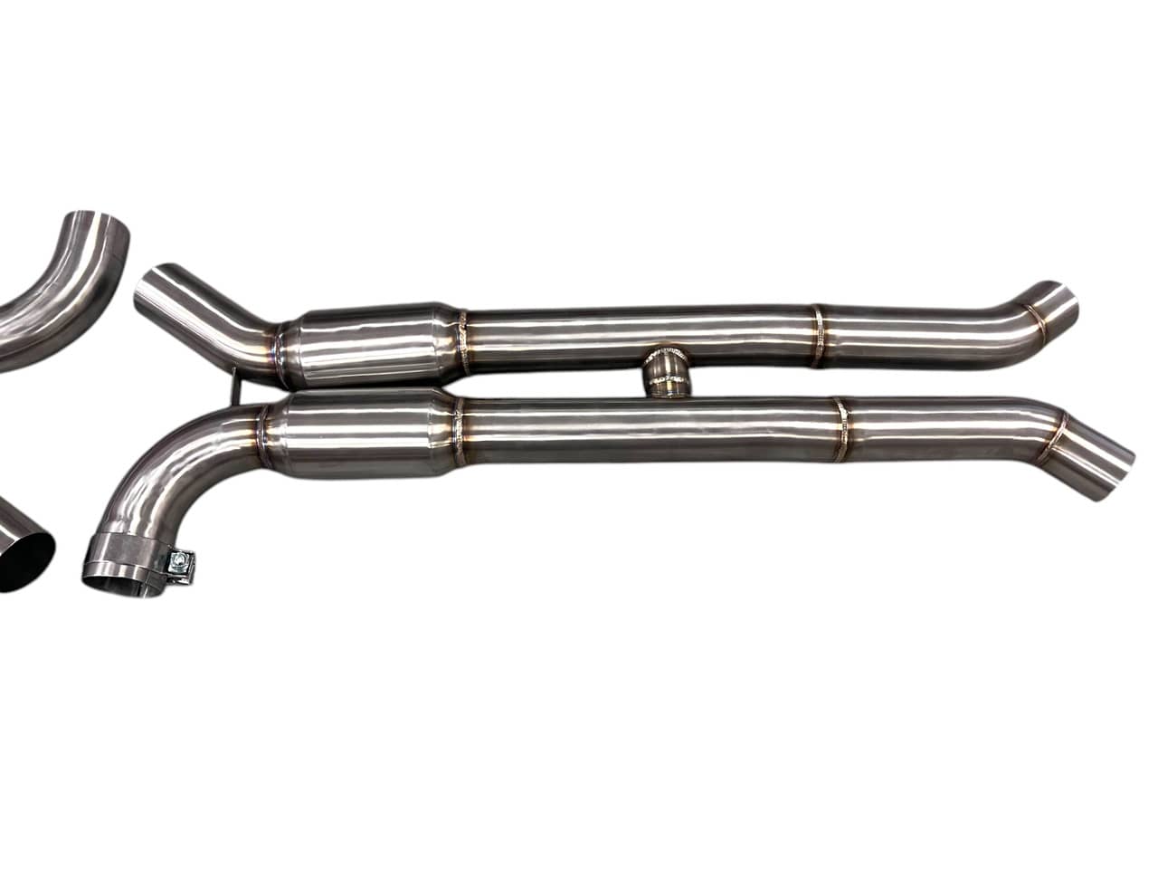 Kies-Motorsports Mastery of Art and Design MAD BMW S58 Resonated H-Pipe Midpipe M2 G87