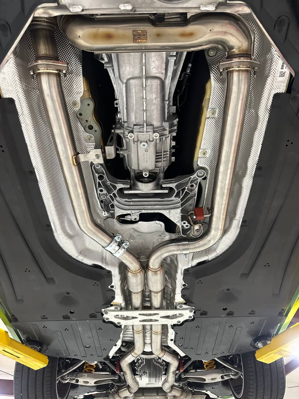 Kies-Motorsports Mastery of Art and Design MAD BMW S58 Resonated H-Pipe Midpipe M2 G87