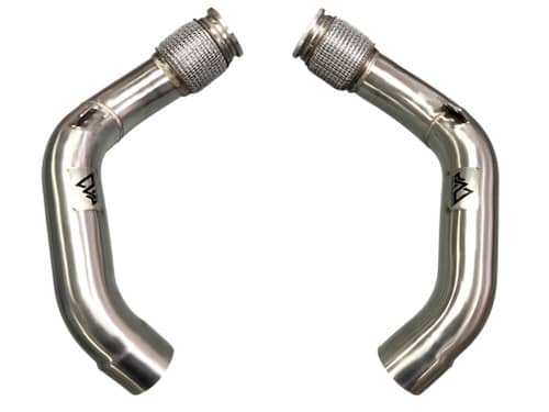 Kies-Motorsports Mastery of Art and Design MAD BMW X5M F95 X6M F96 SECONDARY DOWNPIPES 2019+