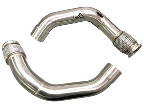 Kies-Motorsports Mastery of Art and Design MAD BMW X5M F95 X6M F96 SECONDARY DOWNPIPES 2019+