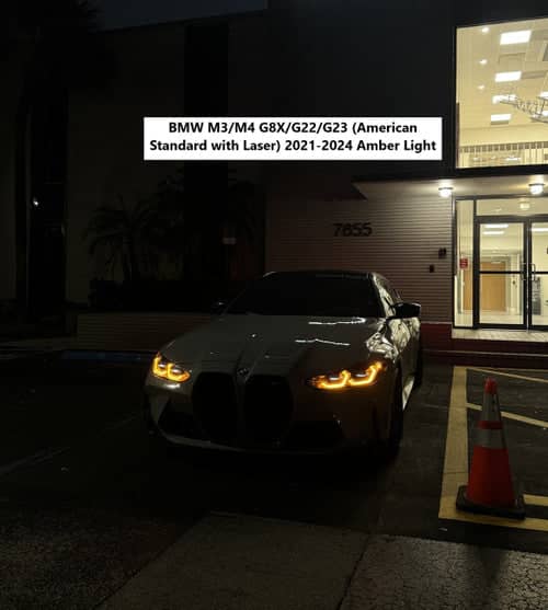 Kies-Motorsports Mastery of Art and Design MAD Yellow DRL LED Module Set - Fast Swap, Plug & Play