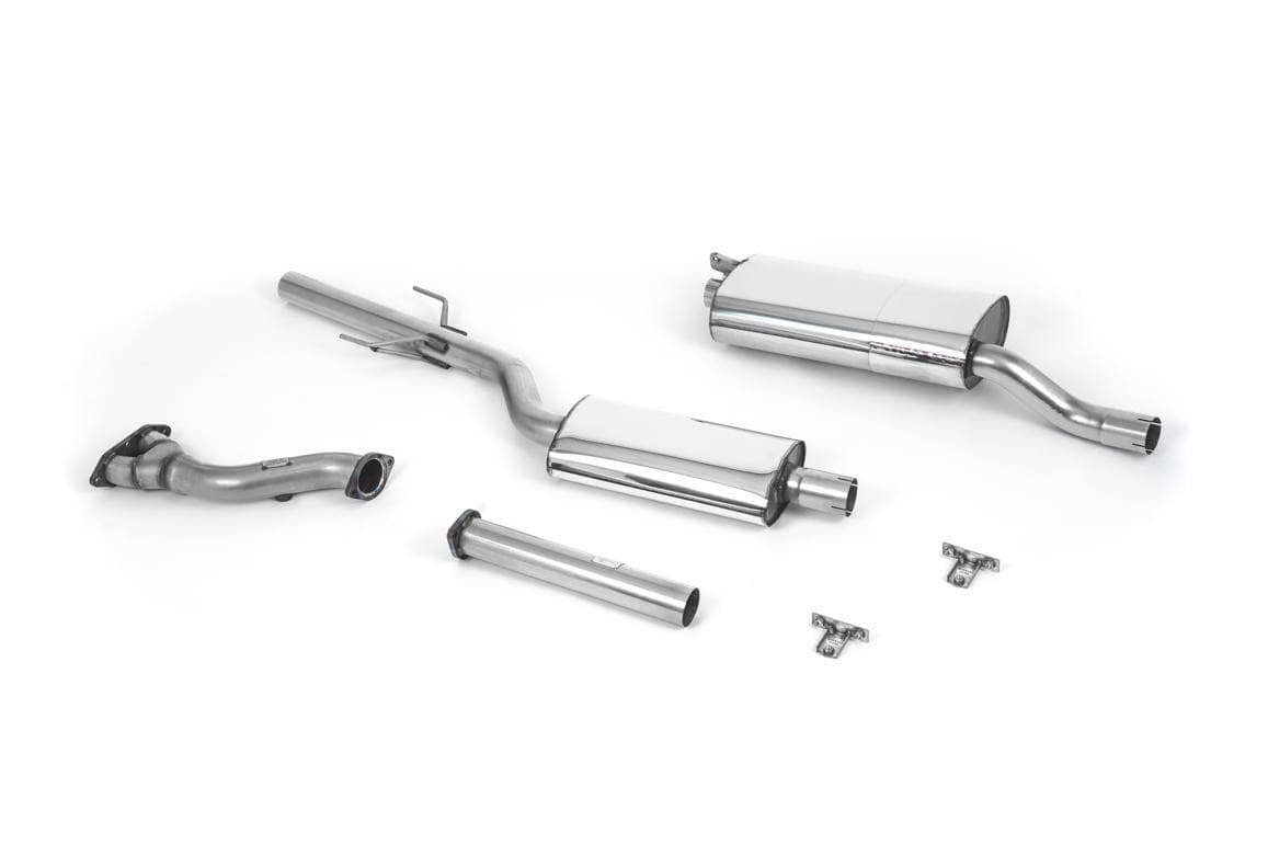 Kies-Motorsports Milltek Milltek BMW E30 M3 - Manifold Back-Exhaust System with Non-Resonated Catalyst Delete & OE Style Trims