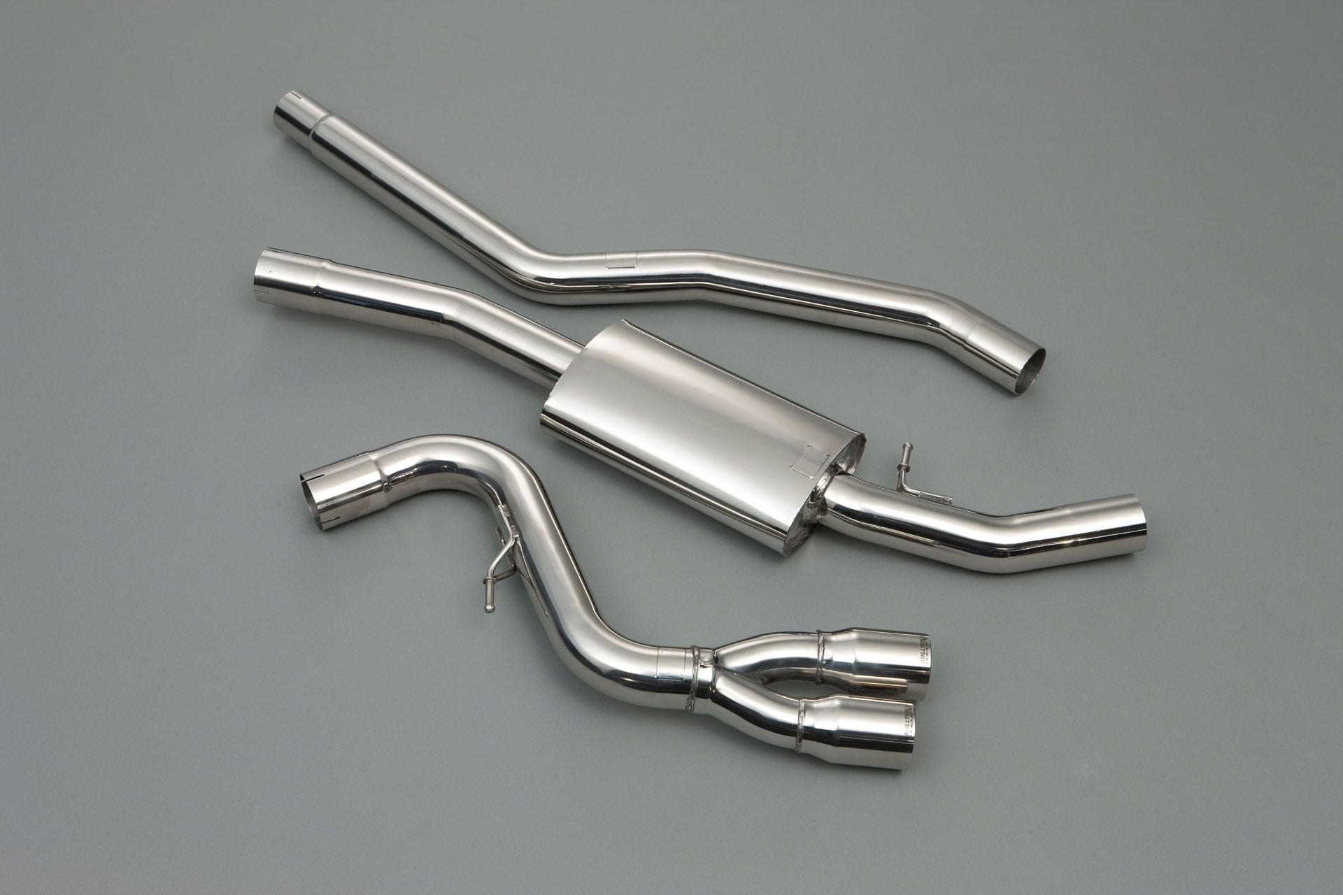 Kies-Motorsports Milltek Milltek E81/E87 Cat-back Exhaust System w/ Twin Polished Trim Assembly
