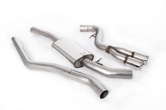 Kies-Motorsports Milltek Milltek E82 Cat-back Exhaust System w/ Twin Polished Trim Assembly