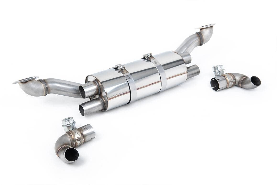 Kies-Motorsports Milltek Milltek Porsche Rear Silencer Fits to OE Side Silencers and with OE Tips