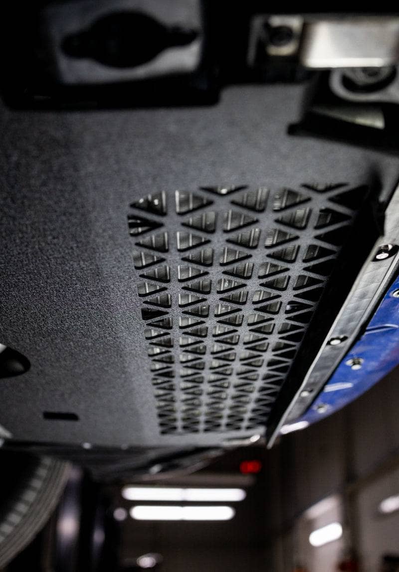 Kies-Motorsports Mishimoto Mishimoto 2021+ BMW G80/G82/G87 M2/M3/M4 Skid Plate Engine - Wrinkle Black