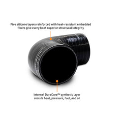 Kies-Motorsports Mishimoto Mishimoto Duracore 4in 90 Degree Coupler