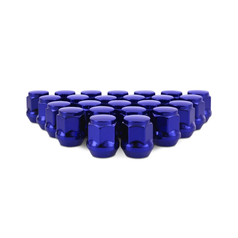 Kies-Motorsports Mishimoto Mishimoto Steel Acorn Lug Nuts M14 x 1.5 - 24pc Set - Blue