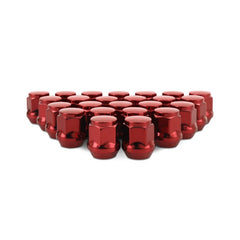 Kies-Motorsports Mishimoto Mishimoto Steel Acorn Lug Nuts M14 x 1.5 - 24pc Set - Red