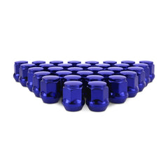 Kies-Motorsports Mishimoto Mishimoto Steel Acorn Lug Nuts M14 x 1.5 - 32pc Set - Blue