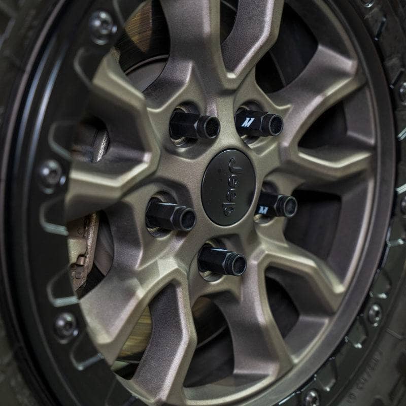 Kies-Motorsports Mishimoto Mishimoto Steel Locking Lug Nuts M14x1.5 20pc Set Black