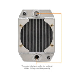 Kies-Motorsports Mishimoto Mishimoto Universal Drag Race Performance Aluminum Radiator - Natural