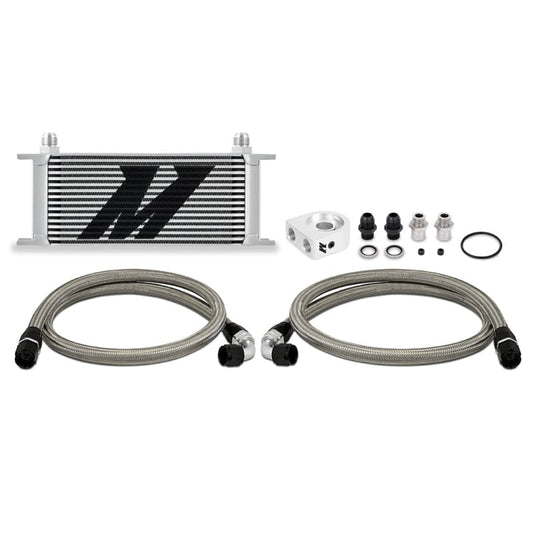 Kies-Motorsports Mishimoto Mishimoto Universal Oil Cooler Kit 16-Row Silver