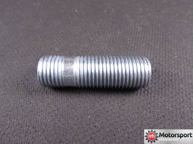Kies-Motorsports Motorsport Hardware 44mm Silver Stud Kit 14 x 1.5 with 17mm Black Conical Seat Nuts