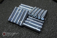 Kies-Motorsports Motorsport Hardware Motorsport Hardware 5-Lug (12 x 1.5 Thread) 57mm Silver Stud Kit (BMW E Series)