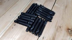 Kies-Motorsports Motorsport Hardware Motorsport Hardware 5-Lug (12 x 1.5 Thread) 82mm Black Race Stud Kit (BMW E Series)