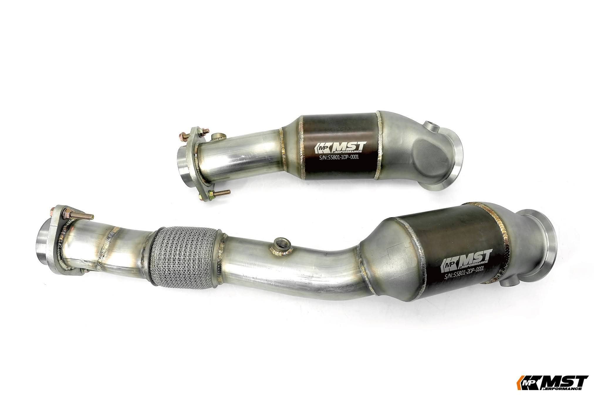 Kies-Motorsports MST MST 2021+ G80 M3/G82 M4 Competition S58 Catted Downpipe (BW-S5801DP)