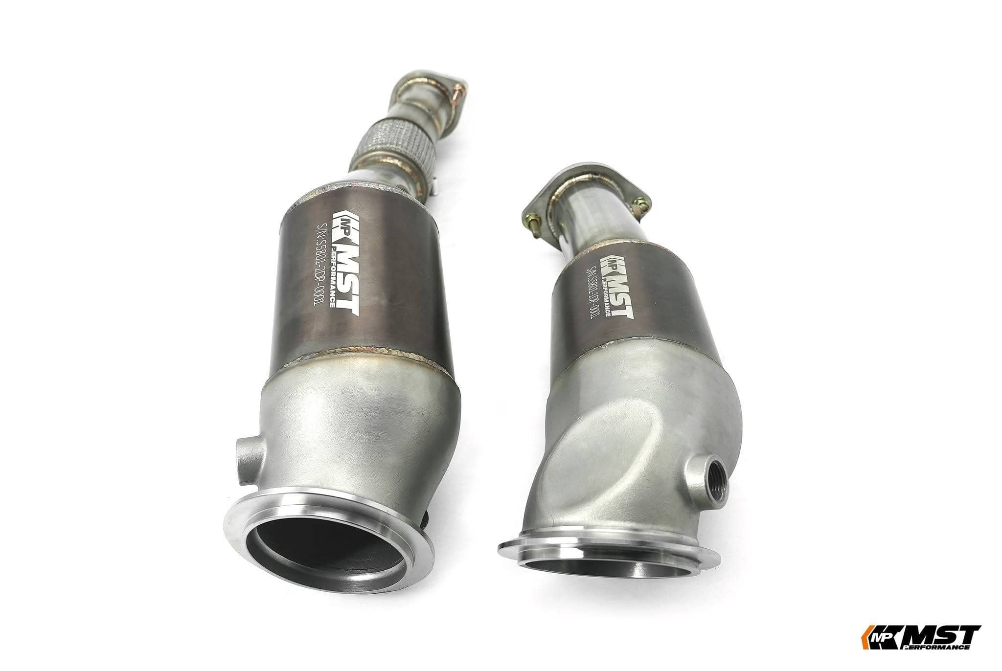 Kies-Motorsports MST MST 2021+ G80 M3/G82 M4 Competition S58 Catted Downpipe (BW-S5801DP)