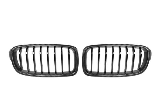 Kies-Motorsports NWCarbon Haus 3 Series F30/F31/F35 Single Slat Dry Carbon Fiber Grill