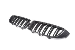 Kies-Motorsports NWCarbon Haus 4 Series/M3/M4 F3x Double Slat Dry Carbon Fiber Grill