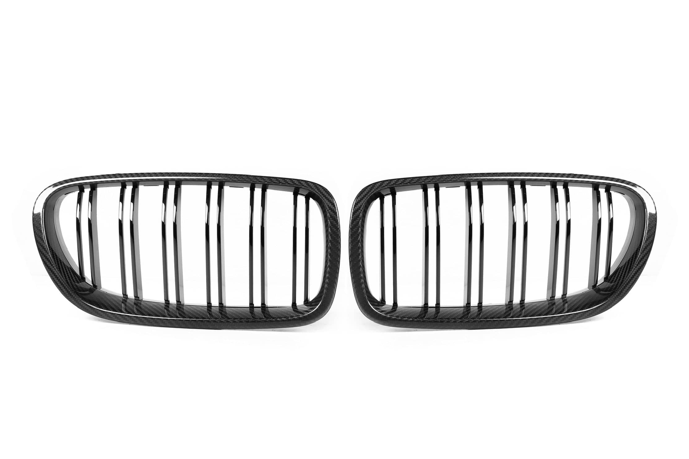 Kies-Motorsports NWCarbon Haus 5 Series F10 Double Slat Dry Carbon Fiber Grill
