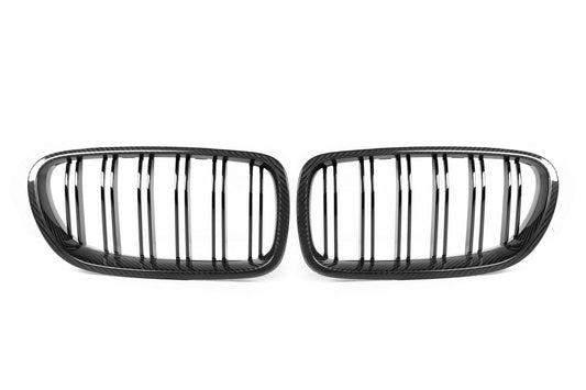 Kies-Motorsports NWCarbon Haus 5 Series F10 Double Slat Dry Carbon Fiber Grill