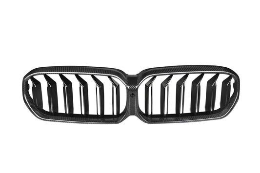 Kies-Motorsports NWCarbon Haus 5 Series G30 LCI Double Slat Dry Carbon Fiber Grill