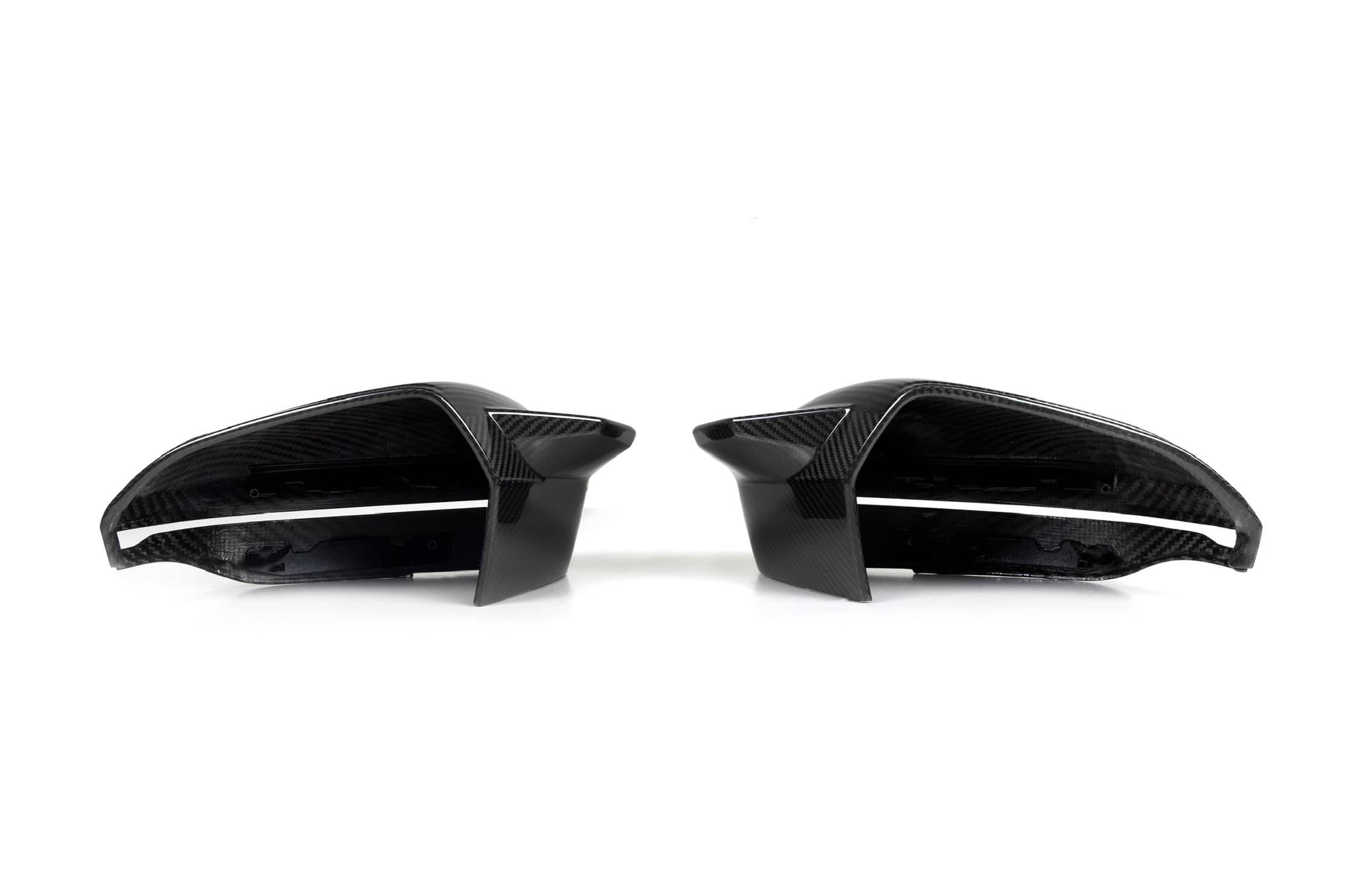 Kies-Motorsports NWCarbon Haus 5 Series G60 M5 Style Dry Carbon Fiber Mirror Cover LHD