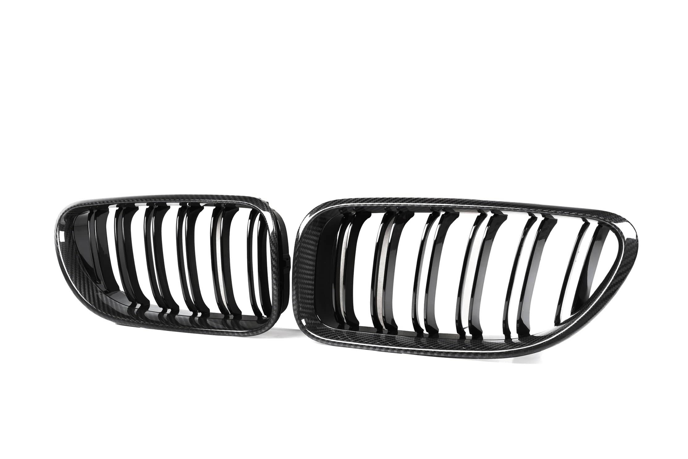 Kies-Motorsports NWCarbon Haus 6 Series F06 Double Slat Dry Carbon Fiber Grill