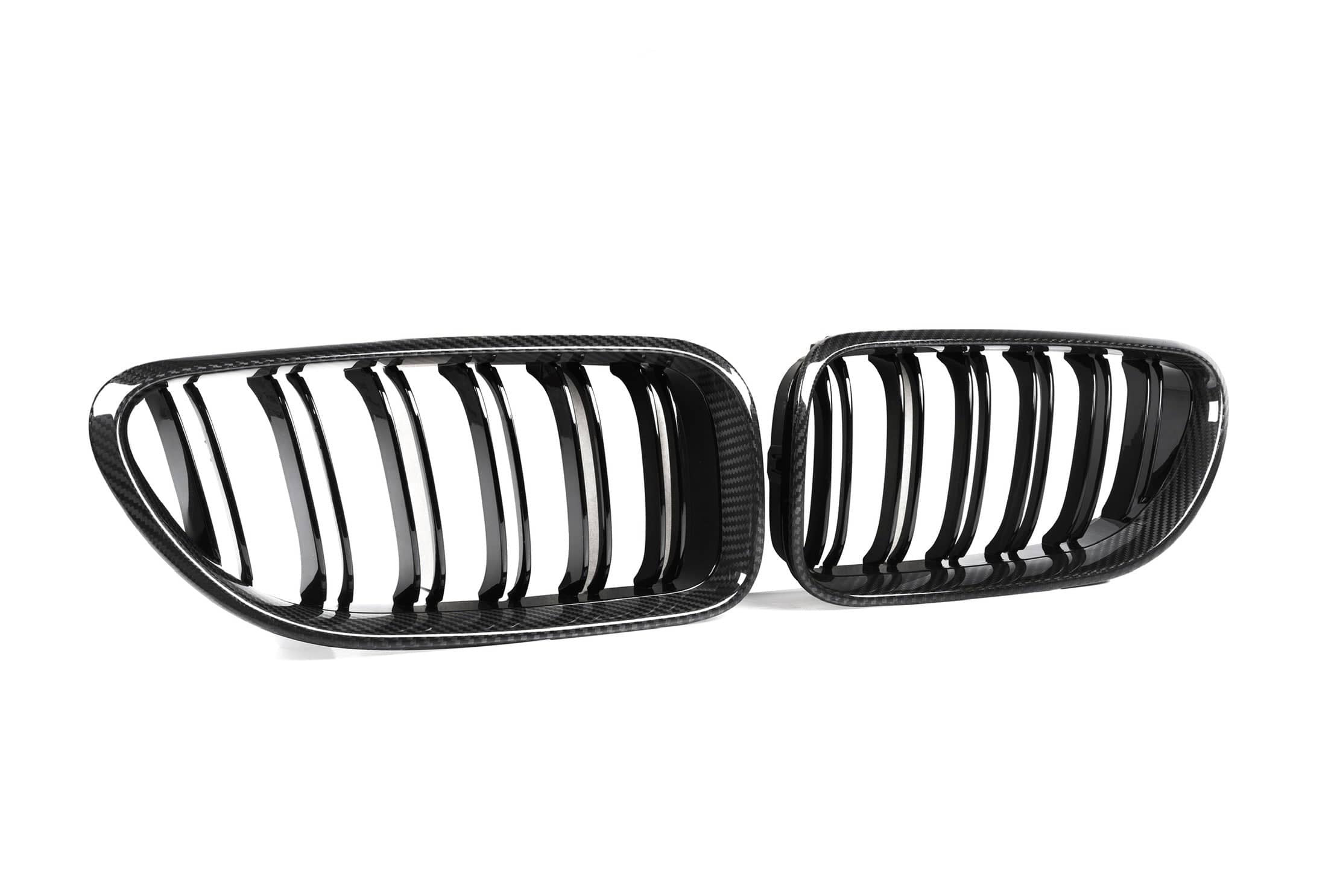 Kies-Motorsports NWCarbon Haus 6 Series F06 Double Slat Dry Carbon Fiber Grill