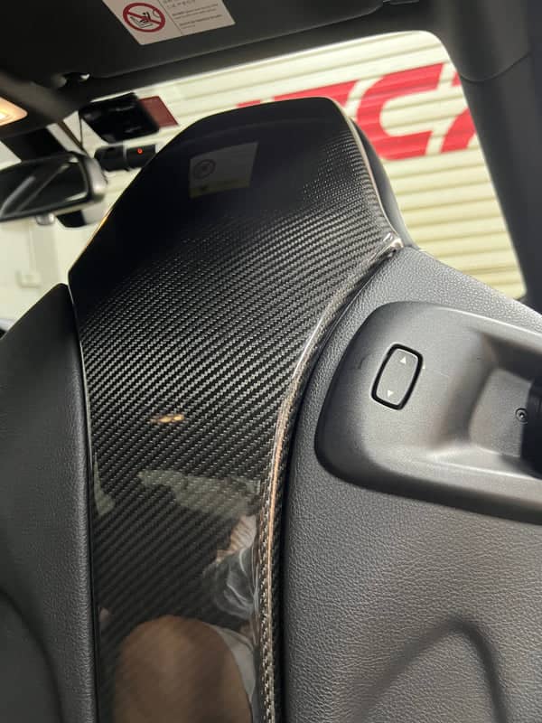 Kies-Motorsports NWCarbon Haus F8X Dry Carbon Fiber Seat Backs