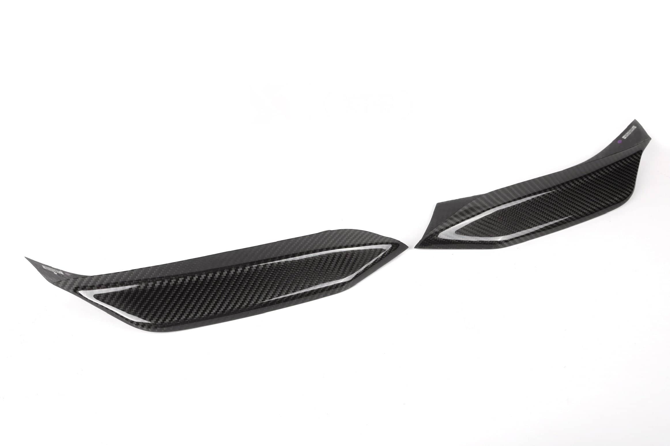 Kies-Motorsports NWCarbon Haus F8X Dry Carbon Fiber Upper Bumper Splitters