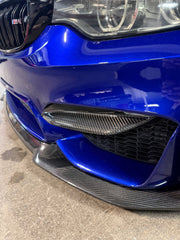 Kies-Motorsports NWCarbon Haus F8X Dry Carbon Fiber Upper Bumper Splitters