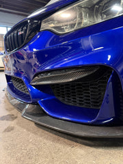 Kies-Motorsports NWCarbon Haus F8X Dry Carbon Fiber Upper Bumper Splitters