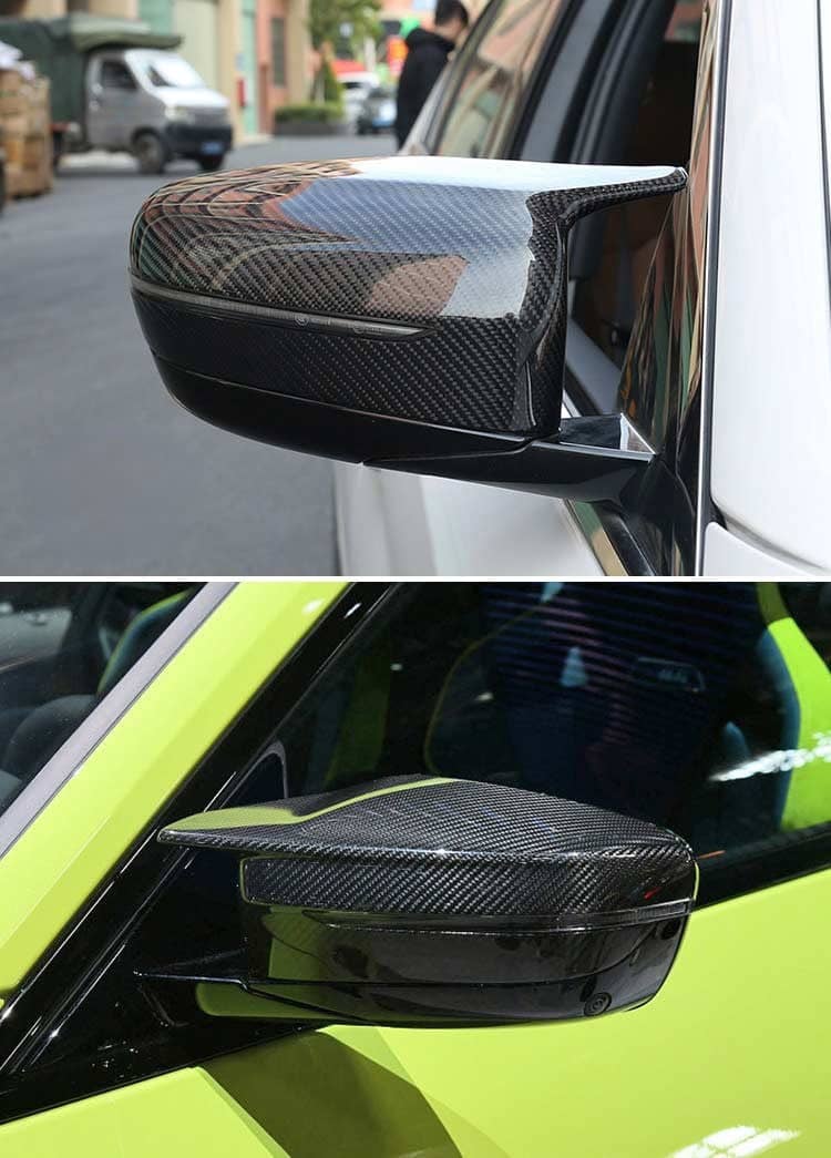 Kies-Motorsports NWCarbon Haus G42 NW Style Dry Carbon Mirror Caps LHD