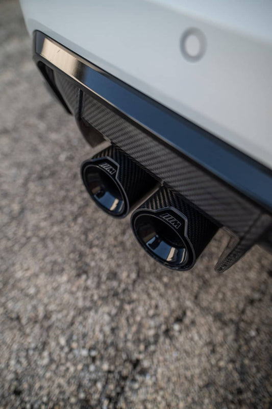 Kies-Motorsports NWCarbon Haus G8X Carbon Fiber Black Out Exhaust Tips