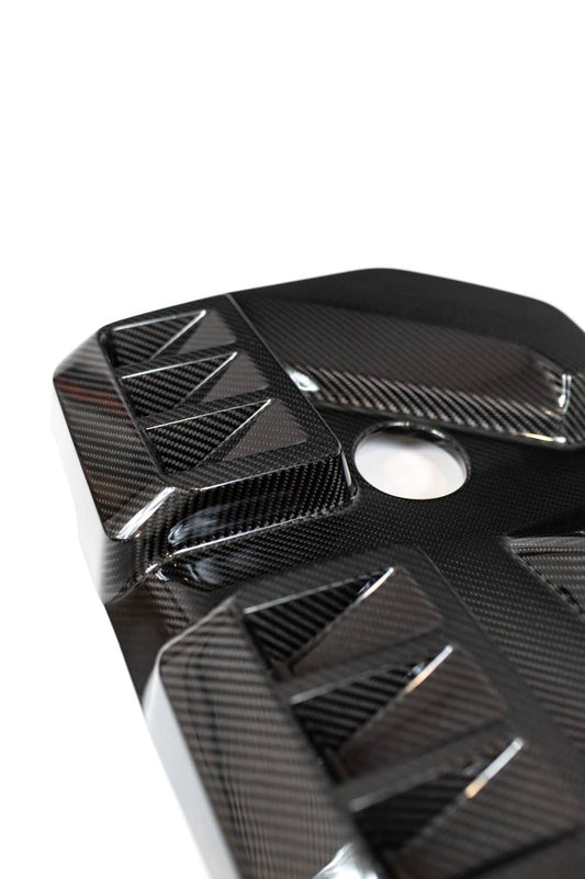 Kies-Motorsports NWCarbon Haus G8X Dry Gloss/Matte Carbon Fiber Engine Cover