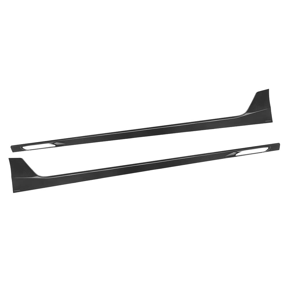Kies-Motorsports NWCarbon Haus G90 M5 SQ-B Style Dry Carbon Fiber Side Skirt