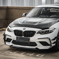 Kies-Motorsports NWCarbon Haus M2 F87 LCI SQ Style Dry Carbon Fiber Front Side Vent Trim