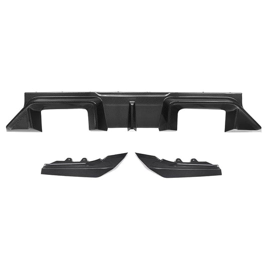 Kies-Motorsports NWCarbon Haus M2 G87 SQ-B Style Dry Carbon Fiber Rear Diffuser
