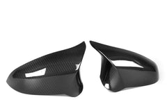 Kies-Motorsports NWCarbon Haus M2/M3/M4 F8x OEM Style Dry Carbon Fiber Mirror Cover LHD Replacements