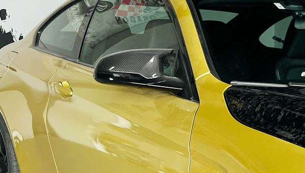 Kies-Motorsports NWCarbon Haus M2/M3/M4 F8x OEM Style Dry Carbon Fiber Mirror Cover LHD Replacements