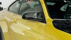 Kies-Motorsports NWCarbon Haus M2/M3/M4 F8x OEM Style Dry Carbon Fiber Mirror Cover LHD Replacements