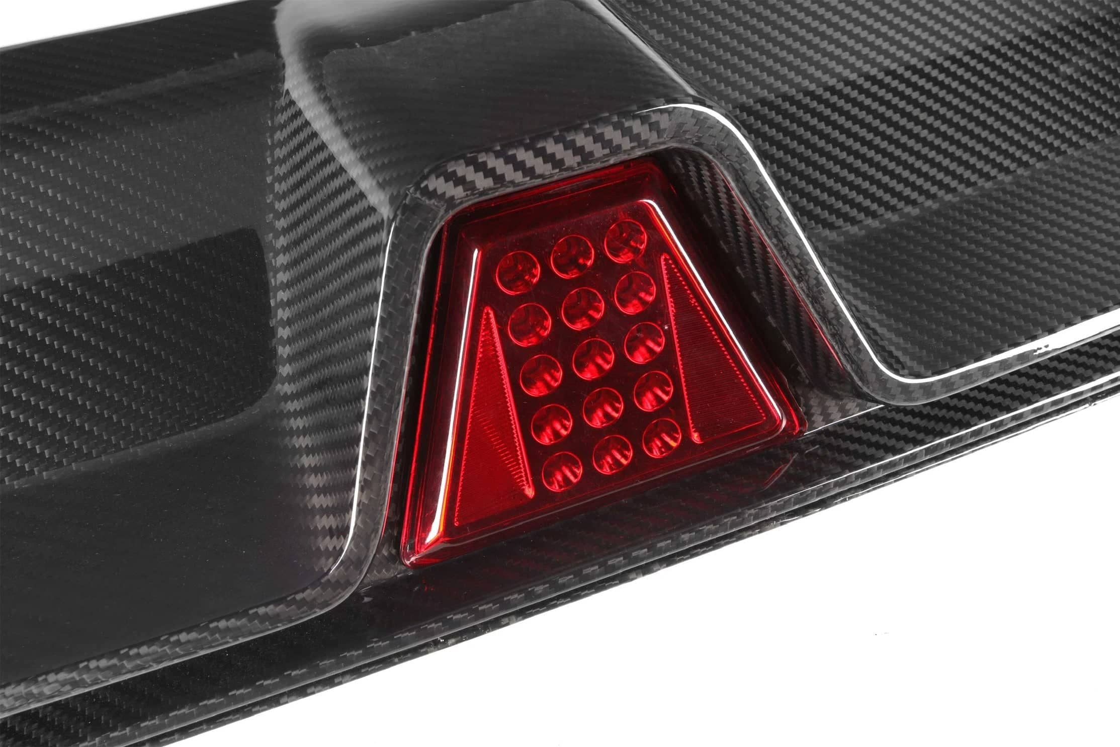 Kies-Motorsports NWCarbon Haus M5 F90 LCI CS Style Dry Carbon Fiber Diffuser With Light