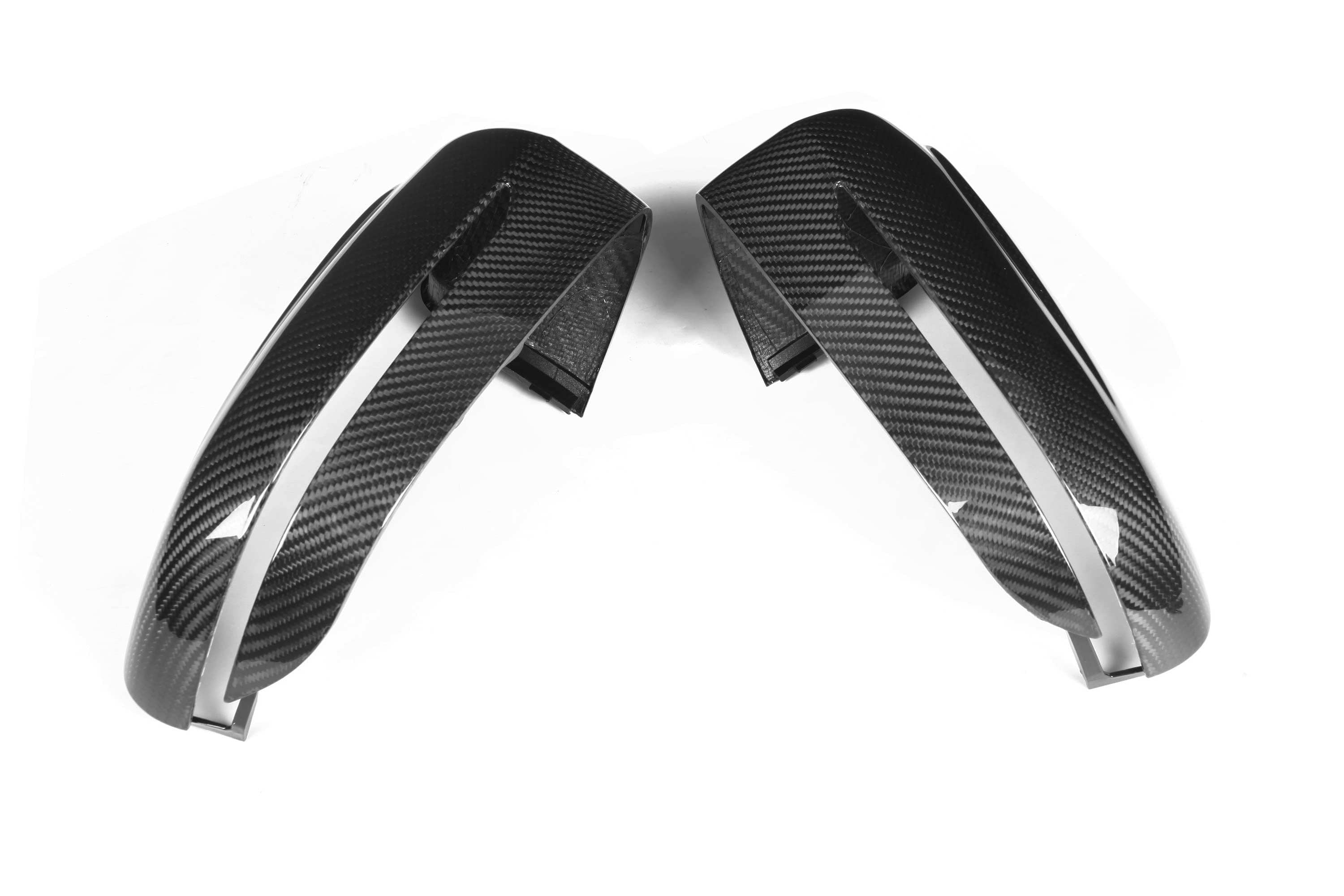 Kies-Motorsports NWCarbon Haus M5 F90 OEM Style Dry Carbon Fiber Mirror Cover LHD