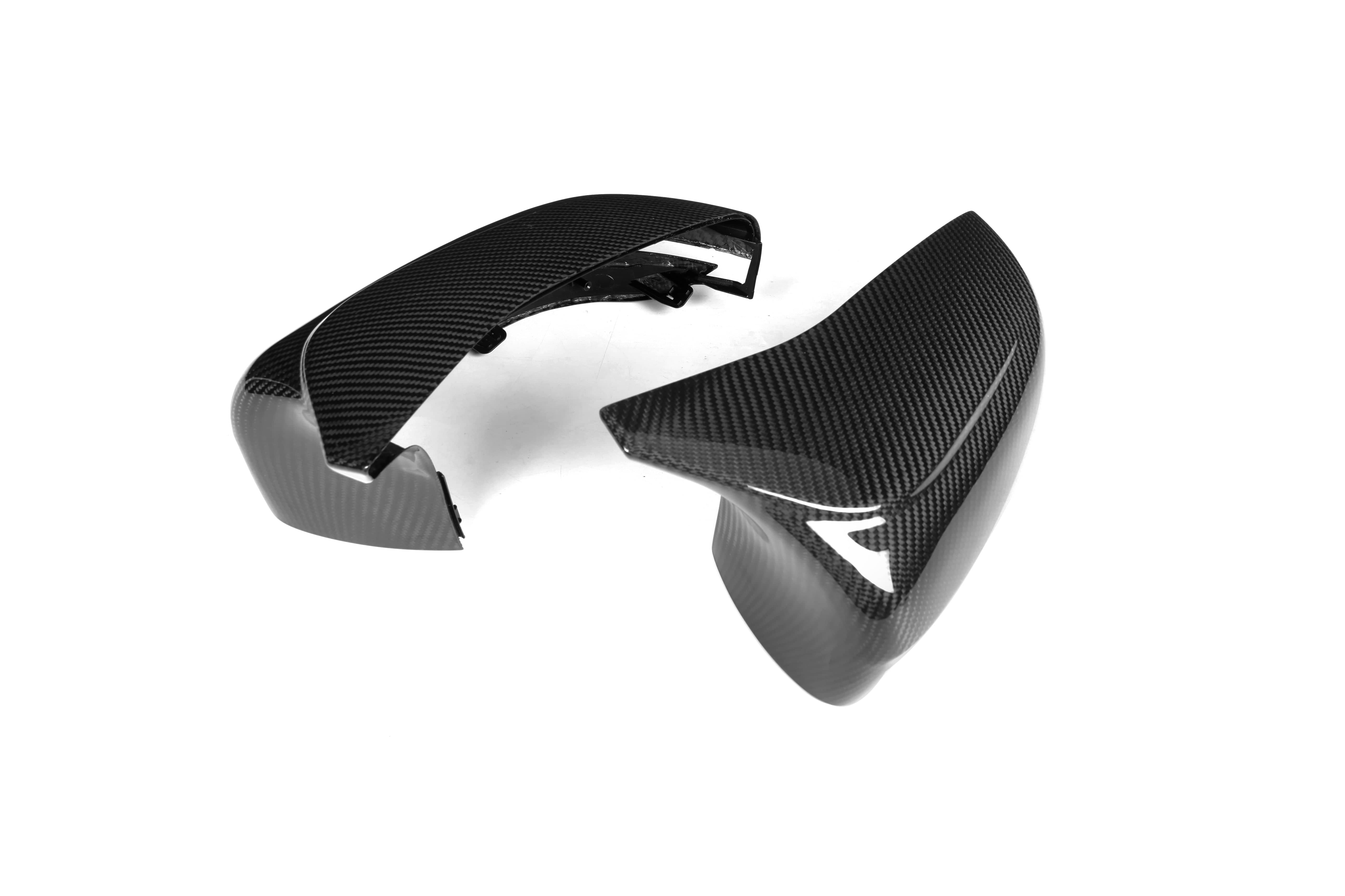 Kies-Motorsports NWCarbon Haus RHD F90 OEM Style Dry Carbon Fiber Mirror Cover